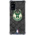 NBA Milwaukee Bucks Rusted Dark Galaxy S20 FE Clear Case